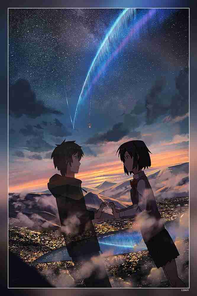 Kimi no Na Wa (Your Name) Poster Two Worlds Artwork