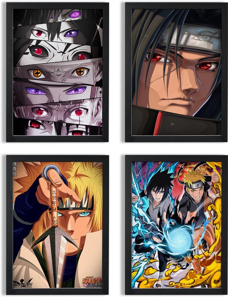 Naruto Super Wide Naruto All Characters Picture (with Frame