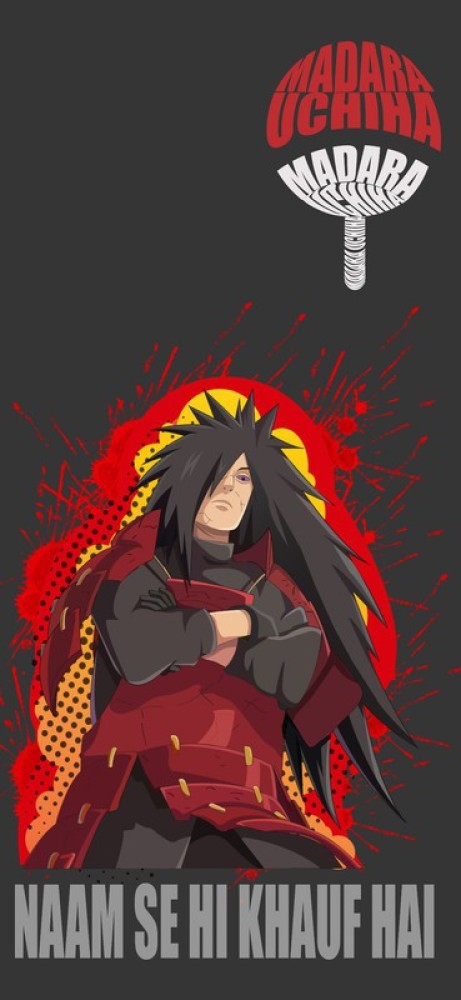 Madara Uchiha Naruto Anime Series Hd Matte Finish Poster Paper