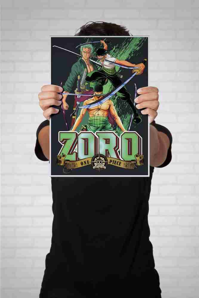 Costume intero anime roronoa zoro poster & stampe di Anime LOVERS - Printler