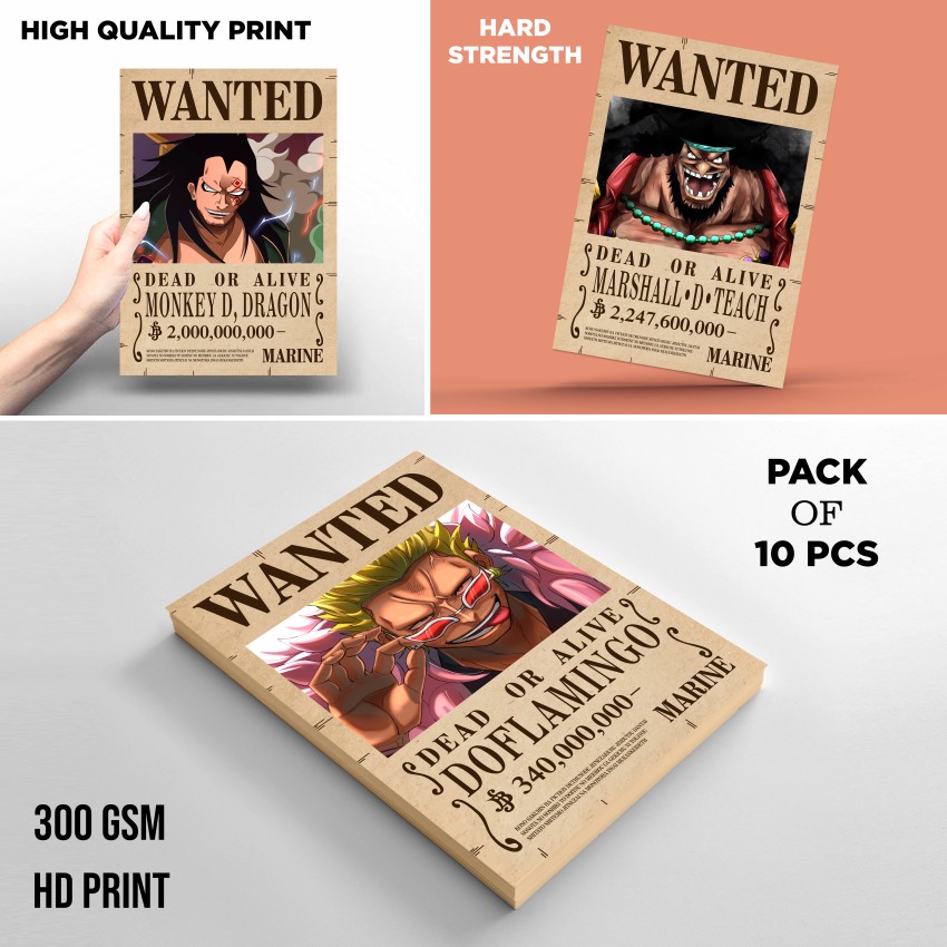 One Piece Wanted Poster - Doflamingo