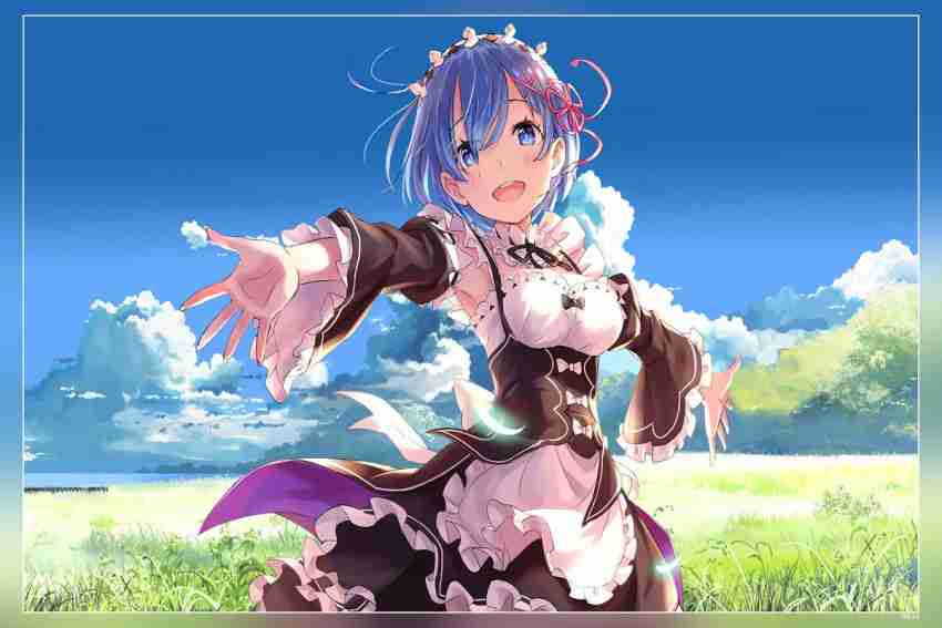 Rem Re Zero Re Zero Kara Hajimeru Isekai Seikatsu Anime Girls AnimeMatte  Finish Poster Paper Print - Animation & Cartoons posters in India - Buy  art, film, design, movie, music, nature and