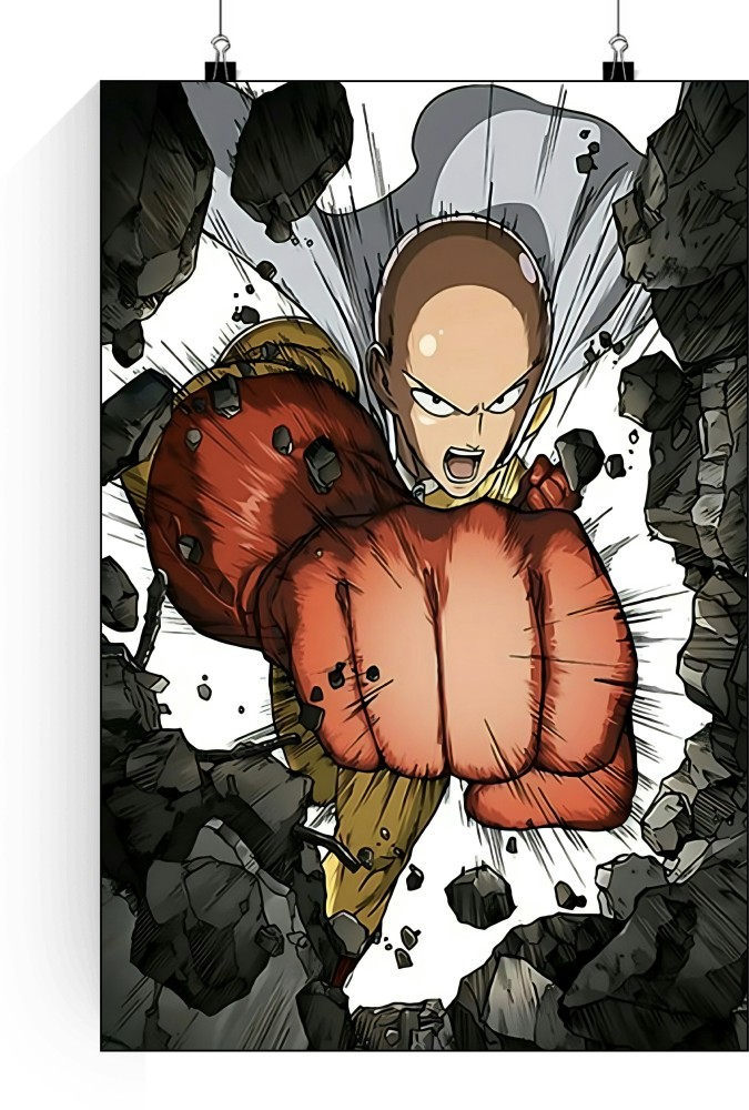 Poster One Punch Man - Saitama | Wall Art, Gifts & Merchandise 