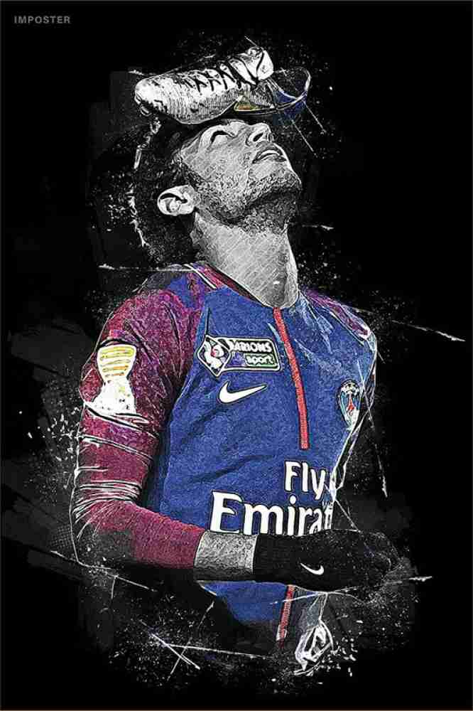 Cristiano Ronaldo Lionel Messi Neymar Jr Wallpapers Football Comprehensive  Poster Famous Sports Star Poster Prints Poster Living Room Wall Art Decor