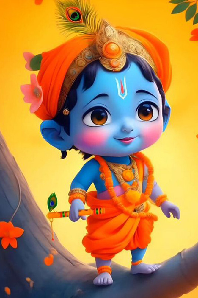 Baby shop krishna pic