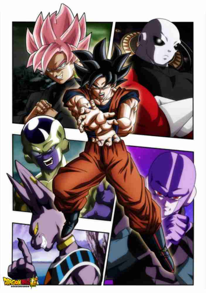 Goku Dragon Ball Z Hd Matte Finish Poster Paper Print - Animation