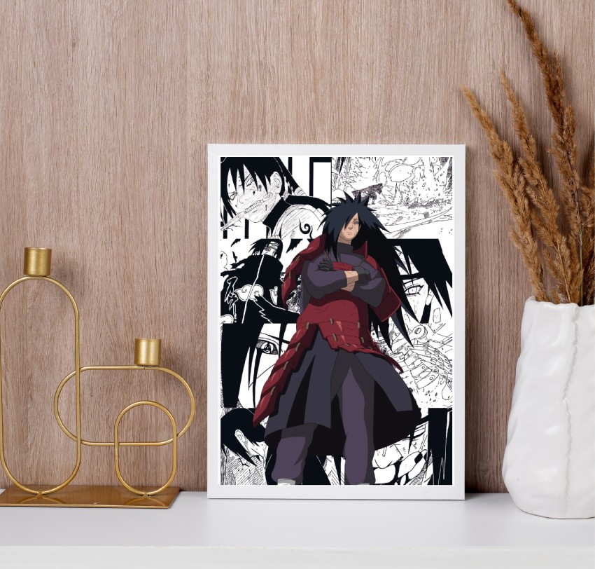 ANIME POSTER FRAME - DEATH NOTE MANGA - Black Framed Wall Poster For Home  And Office With Frame, (12.6*9.6) Photographic Paper - Abstract,  Decorative, Nature, Pop Art, Abstract, Minimal Art, Animation 