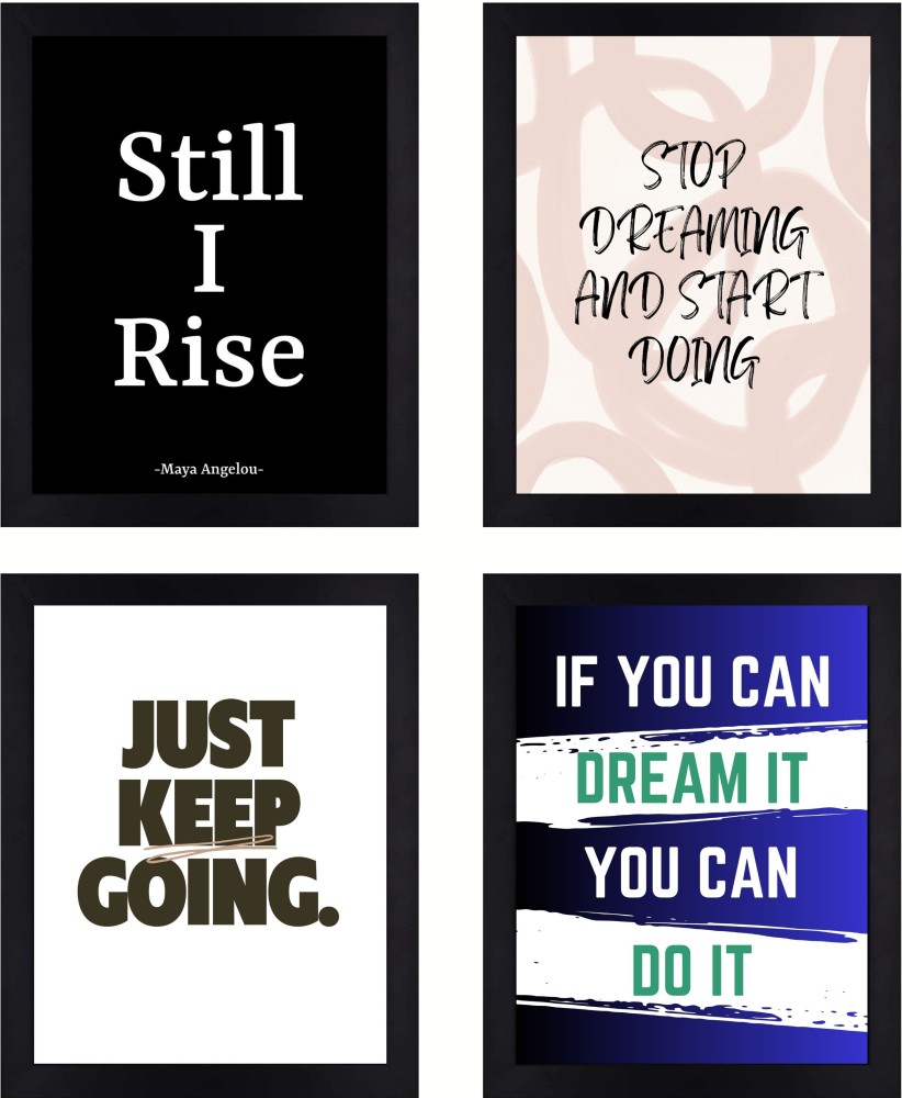 Motivational Quotes Paper Print - Quotes & Motivation, Educational, Art &  Paintings, Typography, Pop Art, Decorative posters in India - Buy art,  film, design, movie, music, nature and educational paintings/wallpapers at