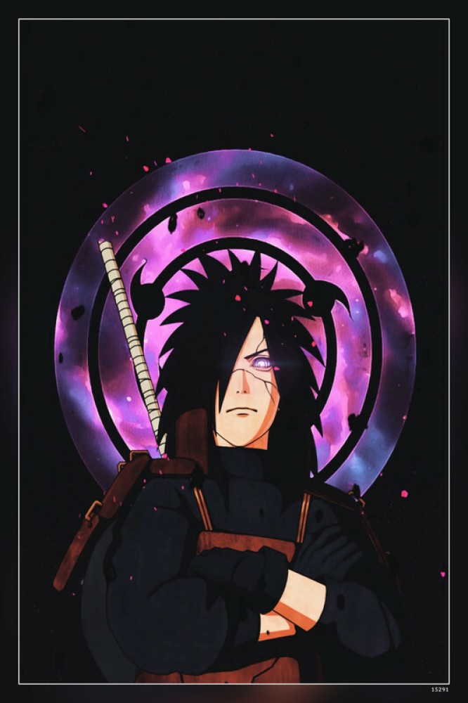 Madara Uchiha Naruto Anime Series Hd Matte Finish Poster Paper