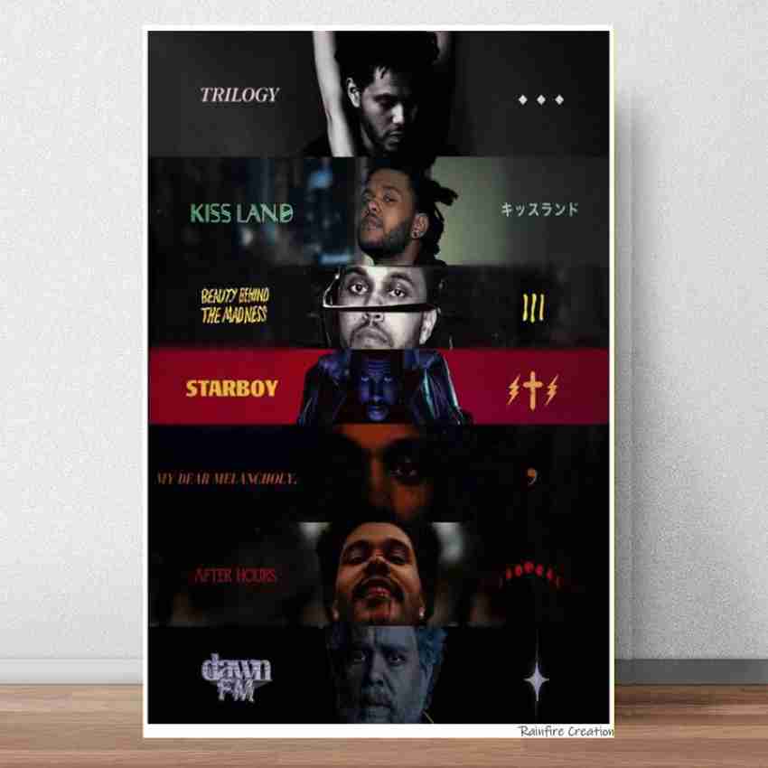 The Weeknd Poster for Home Office and Student Room Wall Decor  12x18  Multcolor RFCP-353 Paper Print - Abstract posters in India - Buy art, film,  design, movie, music, nature and educational paintings/wallpapers at