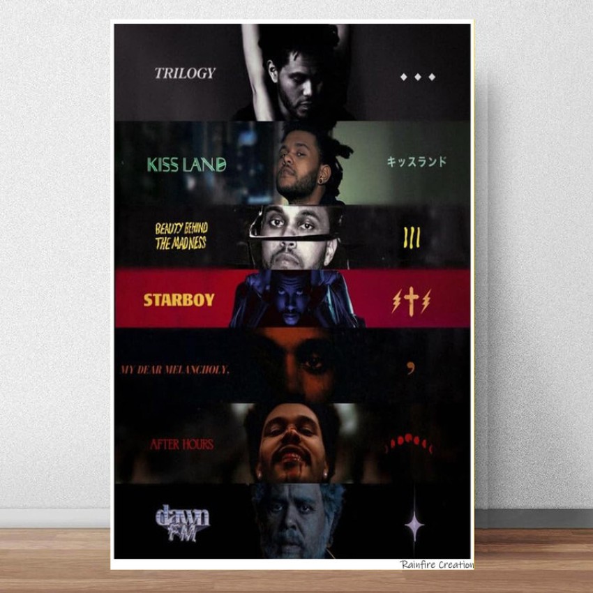 After Hours Album Cover The Weeknd Poster – Aesthetic Wall Decor