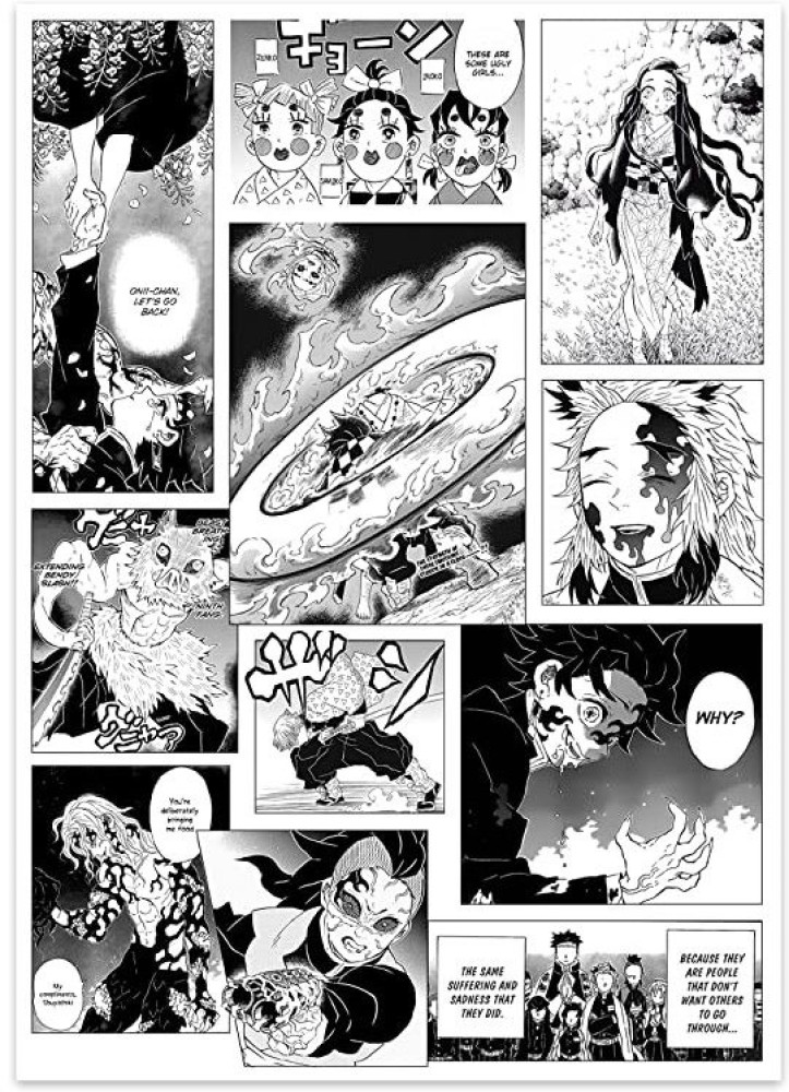 demon slayer manga panel  Anime printables, Manga covers, Slayer anime