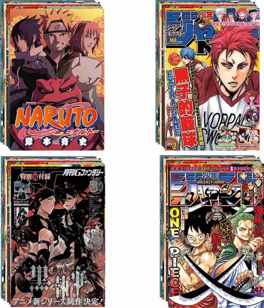 54pcs Anime Naruto Mini Poster with Double Sided Tape Poster for Decor_A27  Paper Print - Decorative posters in India - Buy art, film, design, movie,  music, nature and educational paintings/wallpapers at Flipkart.com