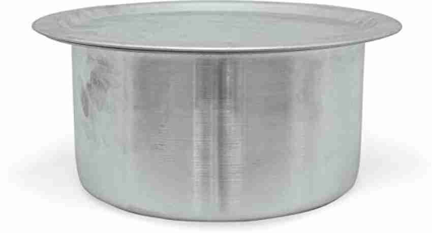 5 Ltr Aluminium Biryani pot with lid, For Kitchen, Size: 290 mm,300mm