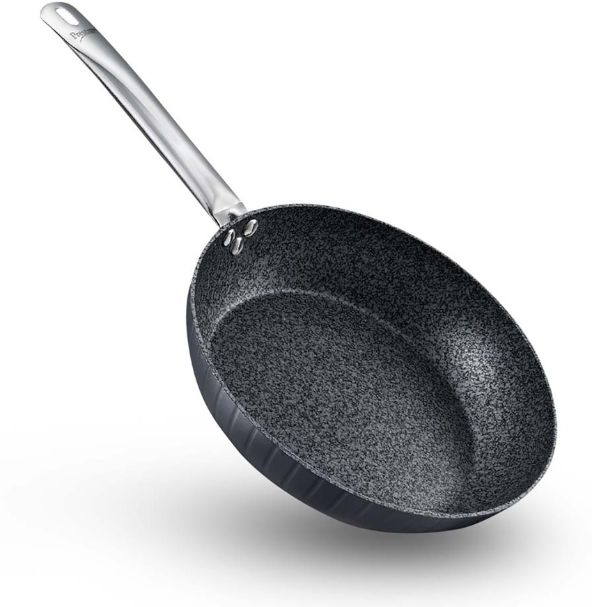 Prestige Durastone Hard Anodised 6 Layer Non-Stick Omni Tawa, (Black)