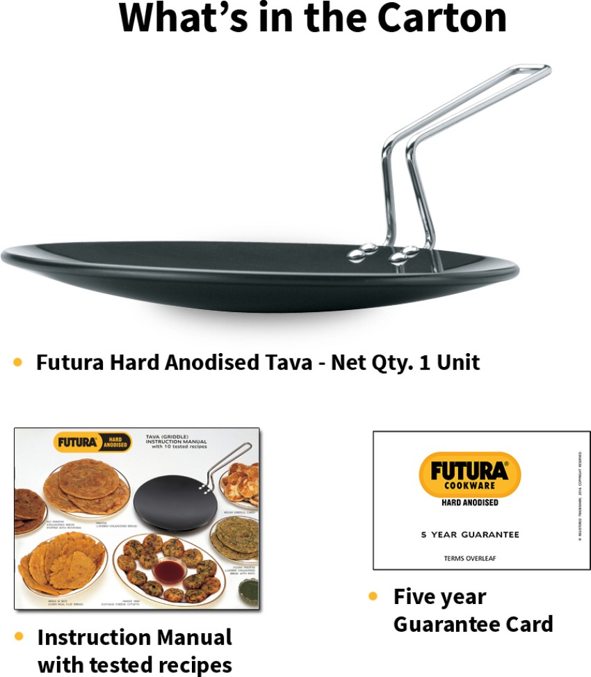 Buy Hawkins Futura Non-Stick Tawa, 26cm (NT26X) at lowest price in India @