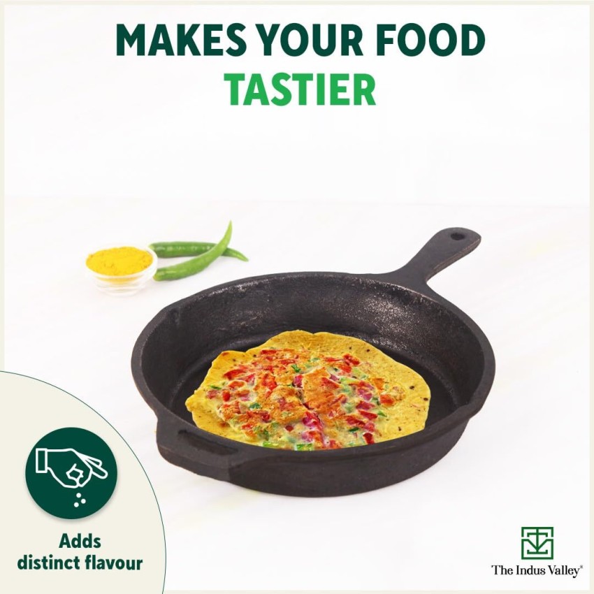 Buy Premium Cast Iron Dosa Tawa Online at Best Price in India – The Indus  Valley