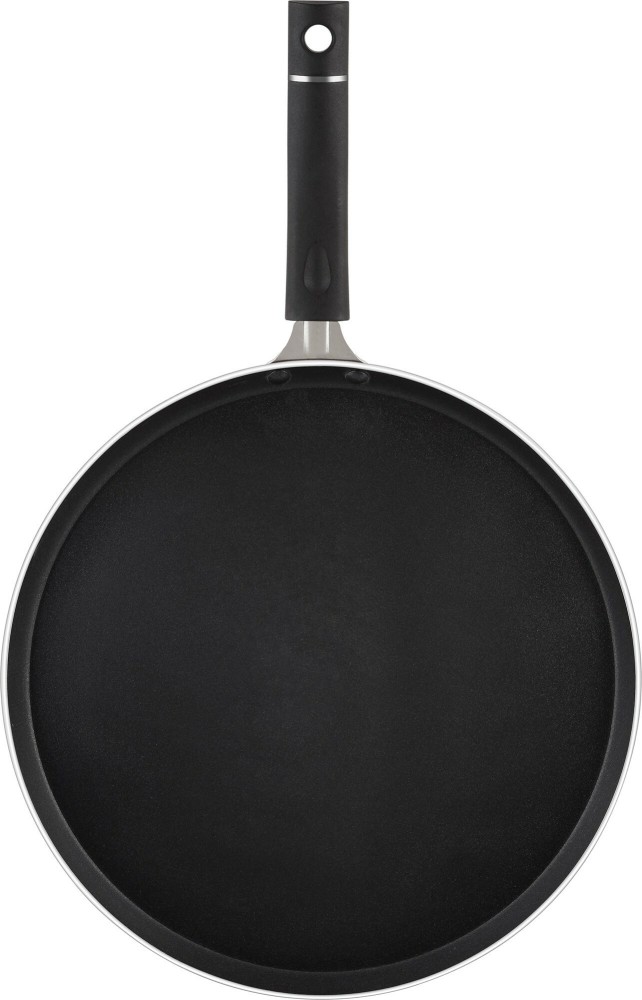 Non-Stick Chapati Tawa/Roti Tawa/Paratha Tawa, Aluminium 2.6 MM Pizza Crepe  Pan, Aluminium Dosa Tawa Griddle Tawa Cooking Utensil Cookware (275MM)