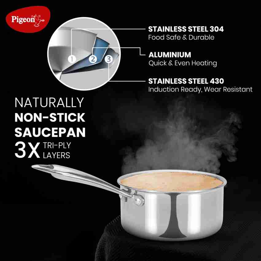 Pigeon Elite Sauce Pan 14 cm diameter 1.2 L capacity Price in