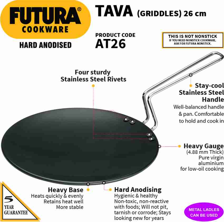 Hawkins futura tawa 26 cm online diameter