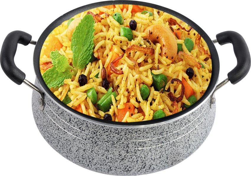 Authentic Biryani Handi Pot - 3.5L Capacity - Non-Stick Cooking Utensil 