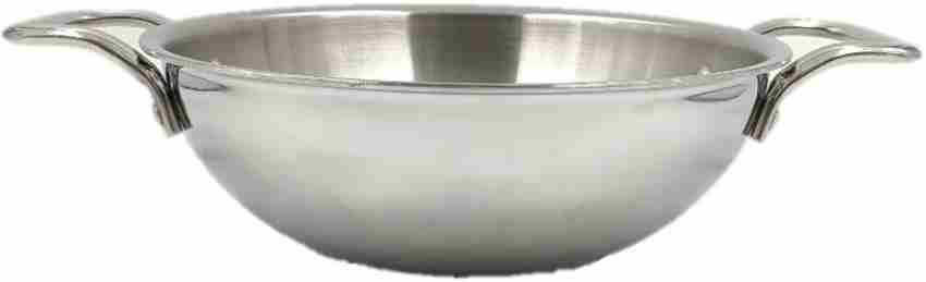 Made In India Stainless Steel 26cm Kadai