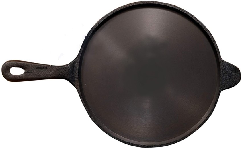 RudraEco Pre-Seasoned Cast Iron Handle Skillet (9 Inch)