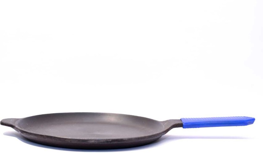 RudraEco Pre-Seasoned Cast Iron Handle Skillet (9 Inch)