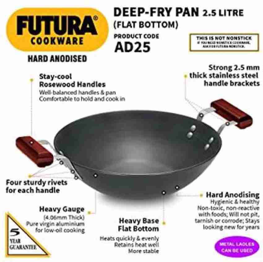 Futura Non Stick 9-Inch All Purpose Frying Pan with Stainless Steel Lid,  2.5-Liter