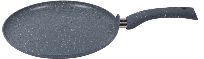 Wonderchef Hard Anodized Indian Cooking Roti Tawa with Riveted Handle;  25cm; Grey