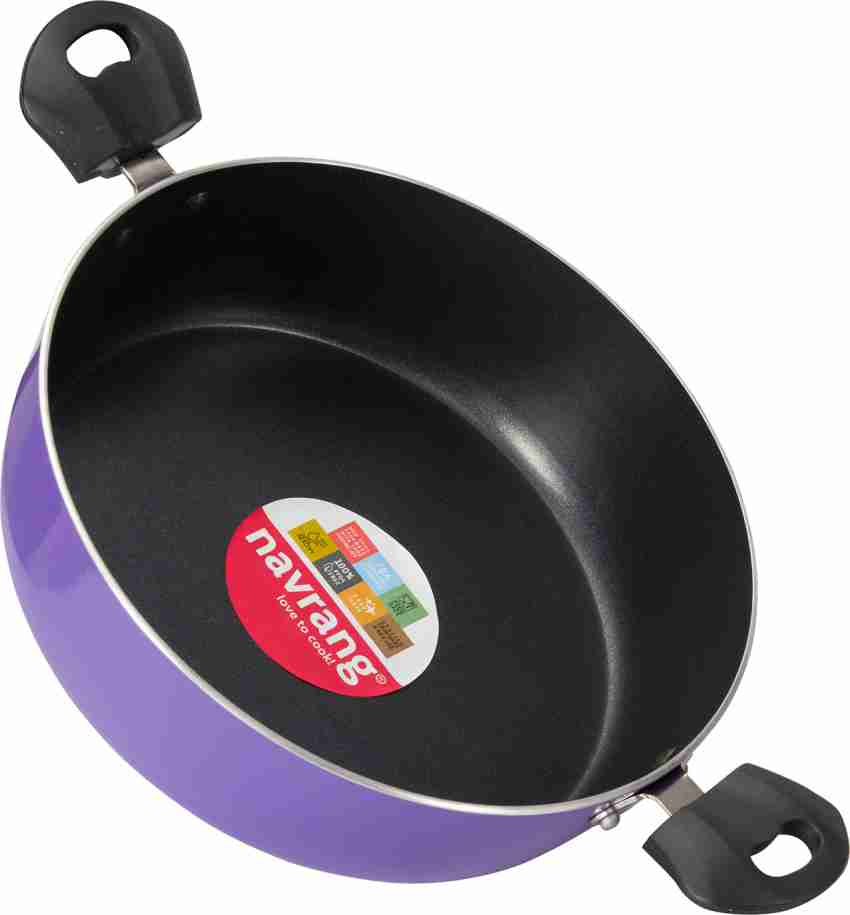 Aluminium Non-Stick Coated 4.5 Litres Stewpan, 24 cm Biryani pot