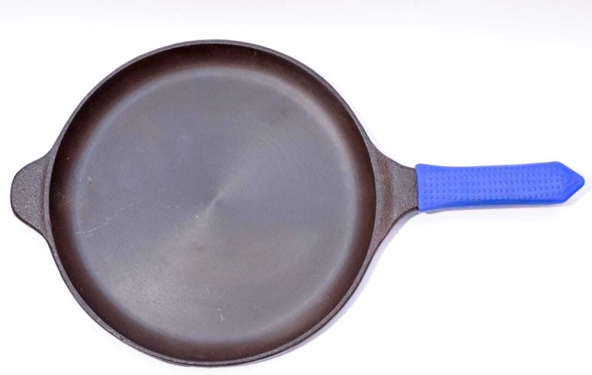 RudraEco Pre-Seasoned Cast Iron Handle Skillet (9 Inch)