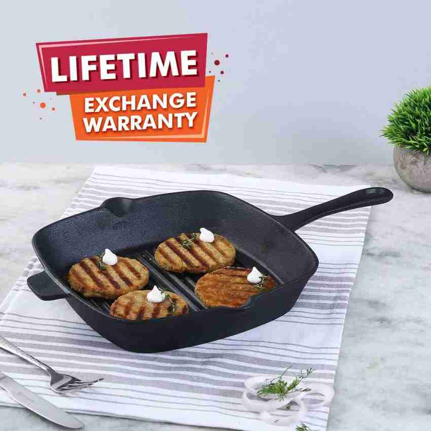Cast Iron Sausage Pan, Pot for Grilled Sausage Cooking, Home Pre Seasoned  Grilled Sausage Pot,Vertical 