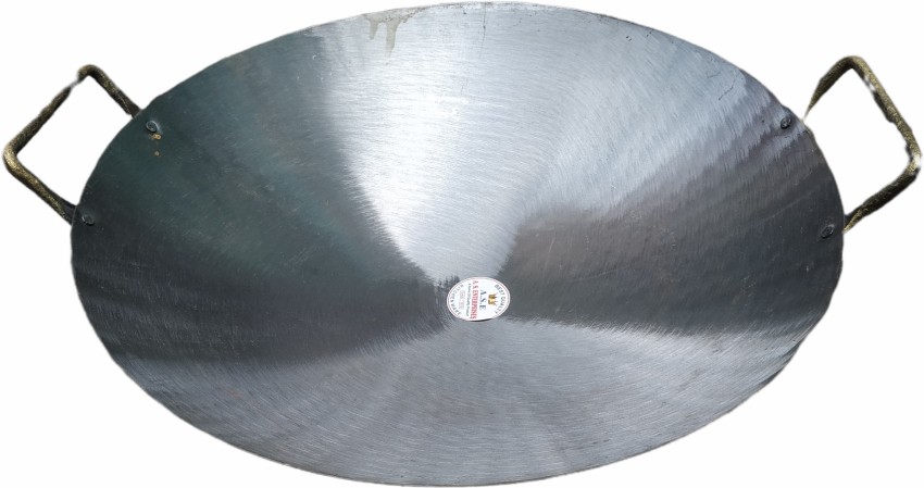 Iron Round Chinese Kadai Diameter 18Inch, Size: 16inch