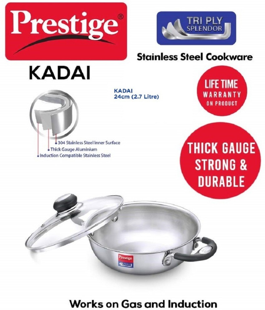 Prestige 3 litre discount kadai