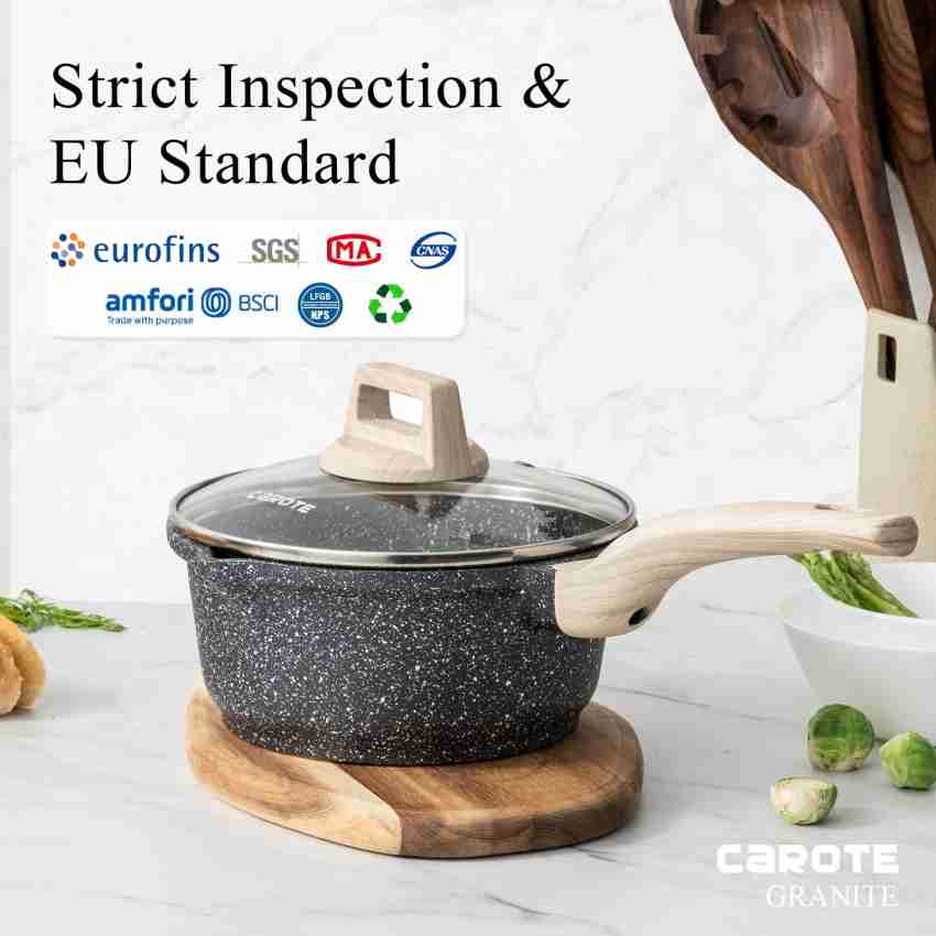 Carote Granite nonstick Handi, Review, Healthy Cookware