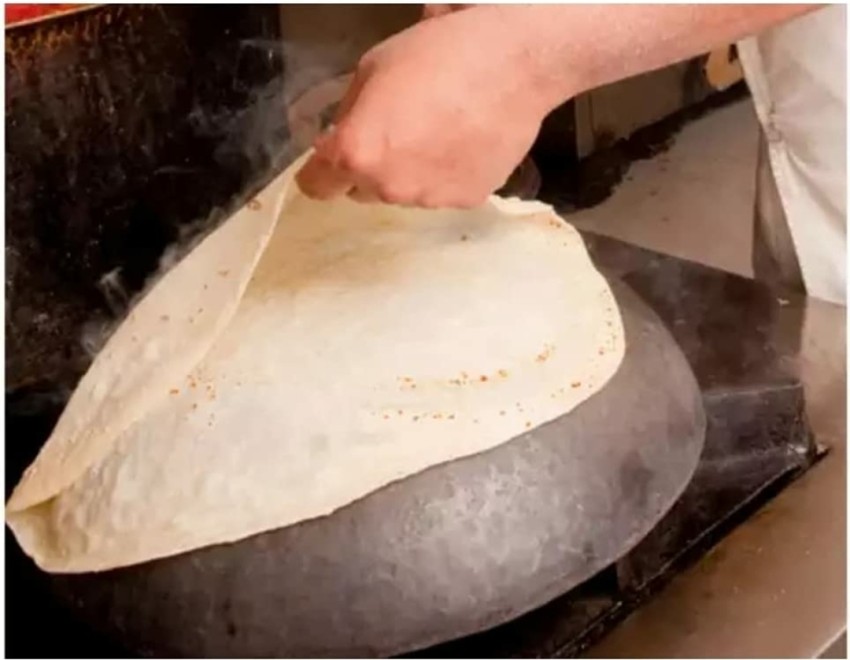 Karahi Indian Roti Iron Tawa Pan For Chapati Bread Cooking Utensil 9.5 inch