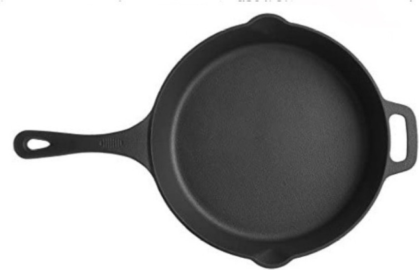 Buy Jikoni Pre-Seasoned Cast Iron Kadai, 10 inch (260mm, Cast Iron