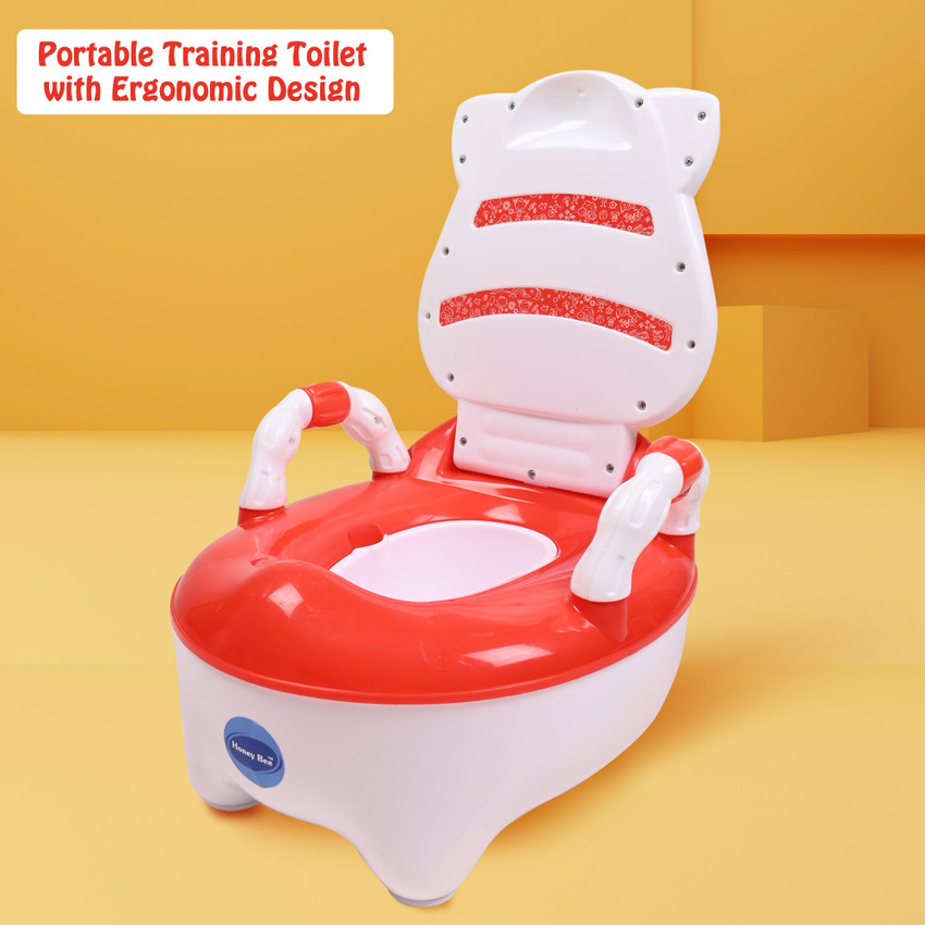Krux Puppy Potty Seat with Back Support and Removable Bowl Potty Seat