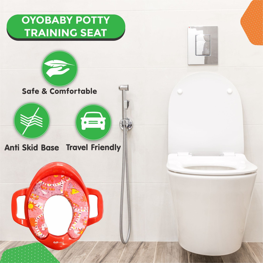 Oyo Baby Cushioned Potty Seat for 6 Months Kids For Boys and Girls Potty Seat Potty Seat Plastic Potty Seat available at reasonable price Buy Baby Care Products in India Flipkart