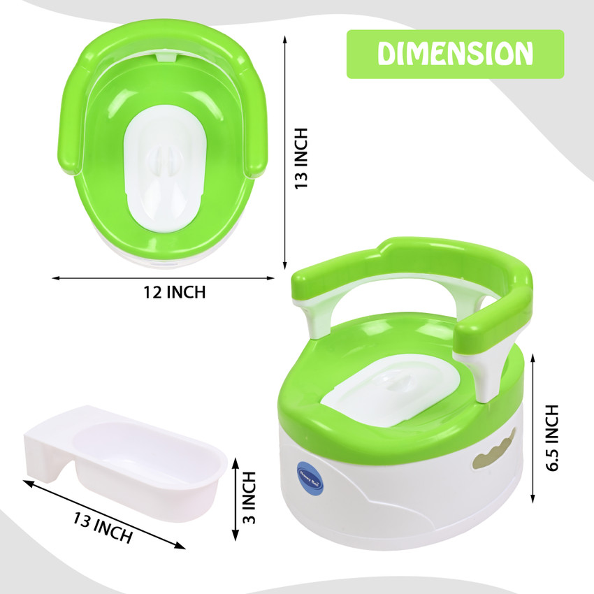 Potty seat shop with back support