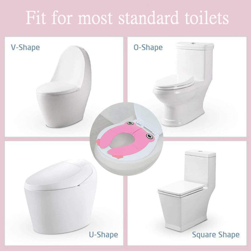 Child's toilet seat discount for square toilet