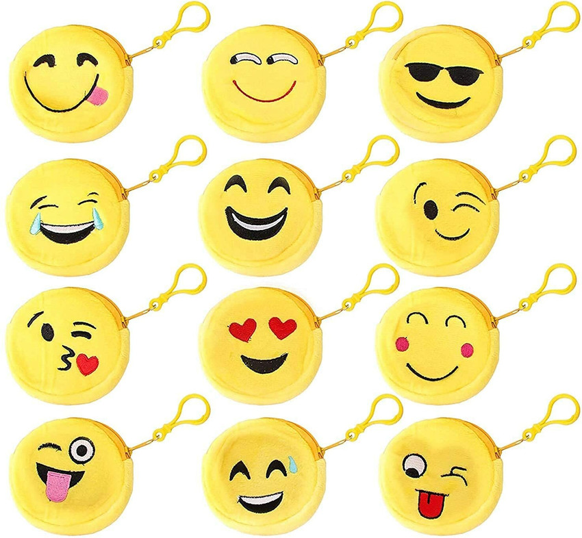 Smiley face sales pouch