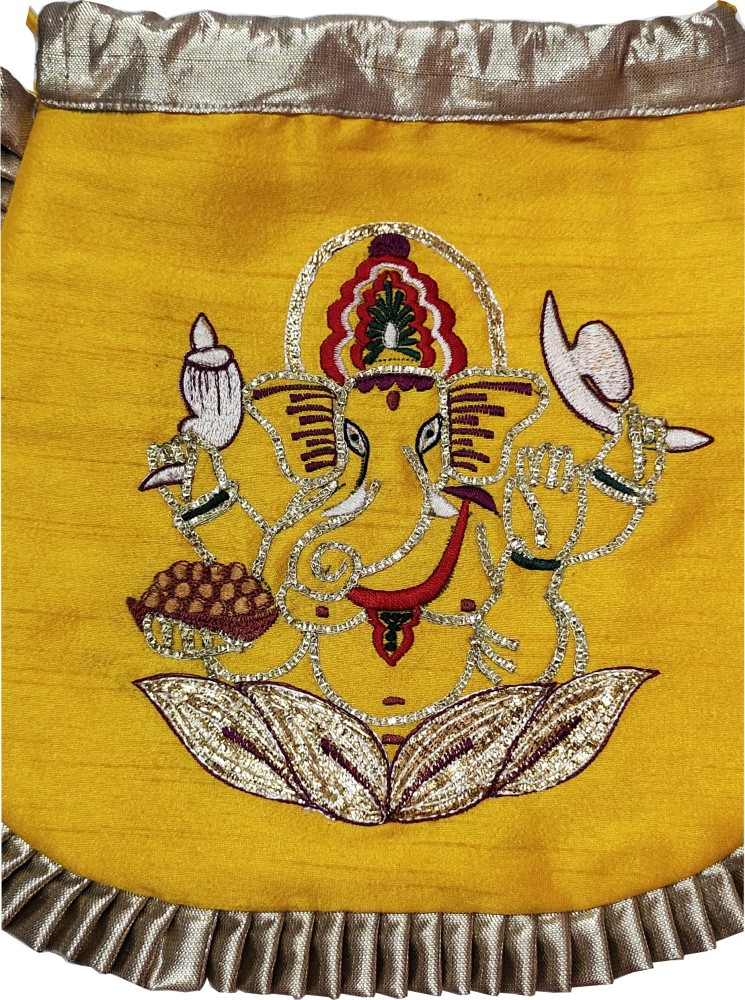Happy-Ganesh-Chaturthi- Tailormade Cloth Tote Bag India