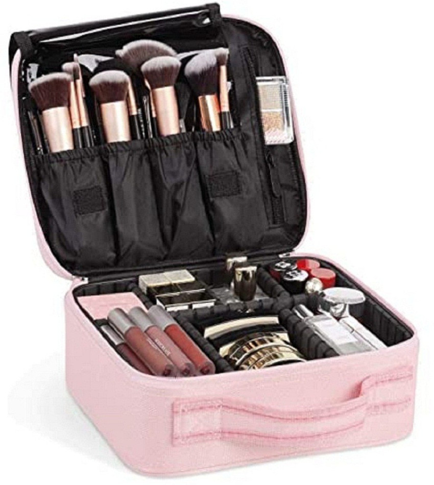ELITEHOME Cosmetic Organizer Bag Travel Makeup Bag Vanity Box