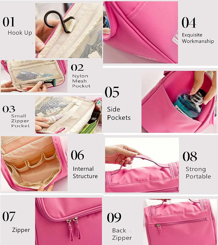 Extra large ladies toiletry bag clearance