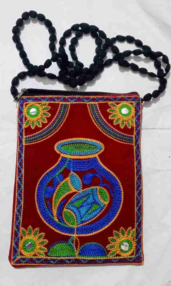 Rajasthani Designer Smart Sling Round Bag