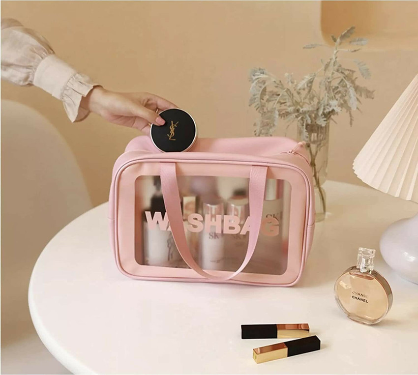 Chanel makeup bag 2025 clear