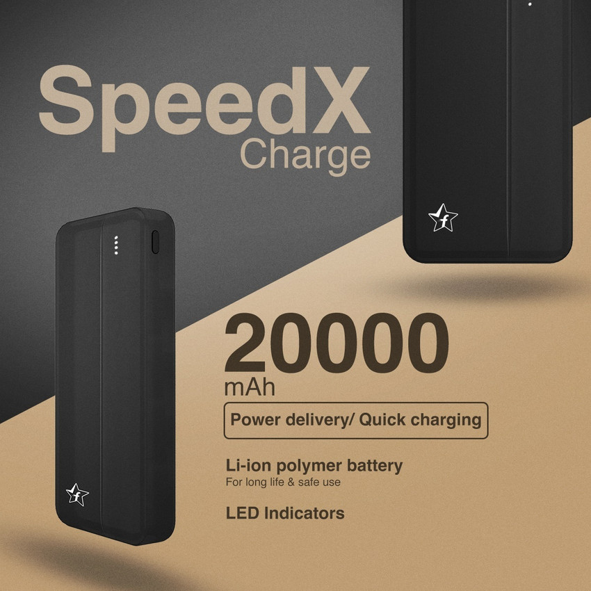 Flipkart SmartBuy 20000 mAh 22.5 W Power Bank
