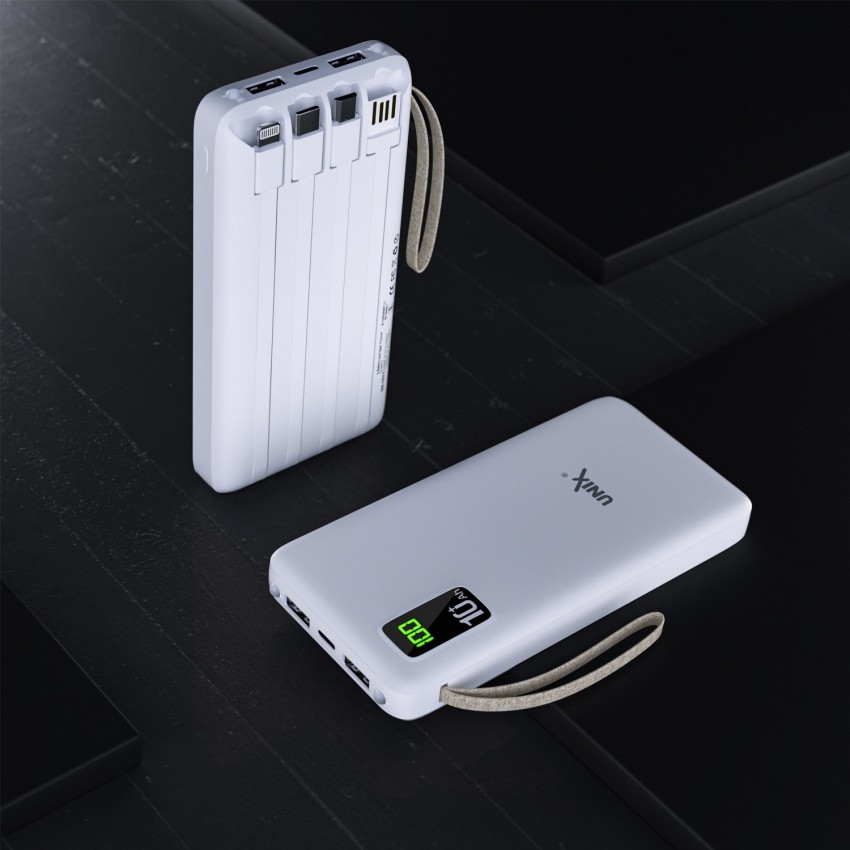 Mini Power bank 20000mAh with 4in1 Powerbank with LED Torch Light